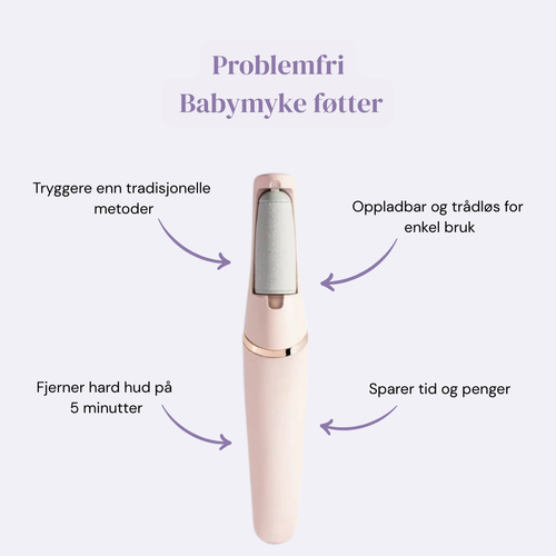 PediPro™ Elektrisk Fotfil