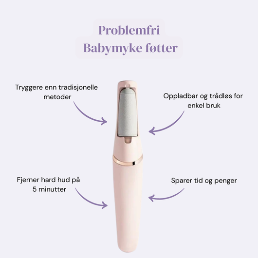 PediPro™ Elektrisk Fotfil